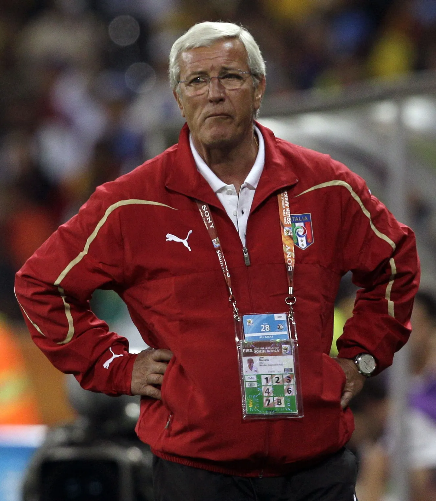 Itaalia peatreener Marcello Lippi.