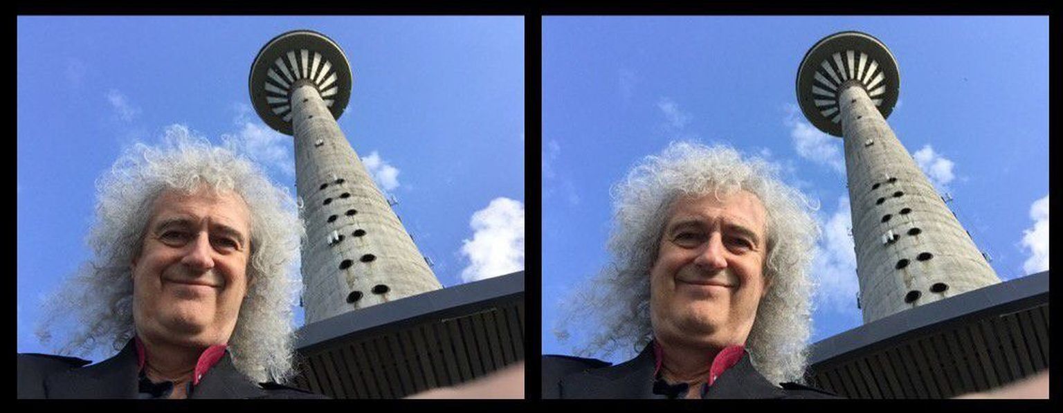 Brian May külastas Tallinna teletorni
