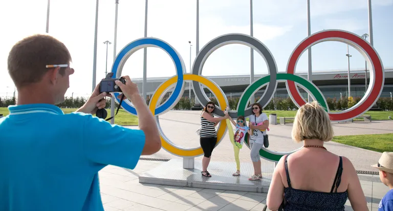 The Adler Olympic park now, a year and a half later. Photo: