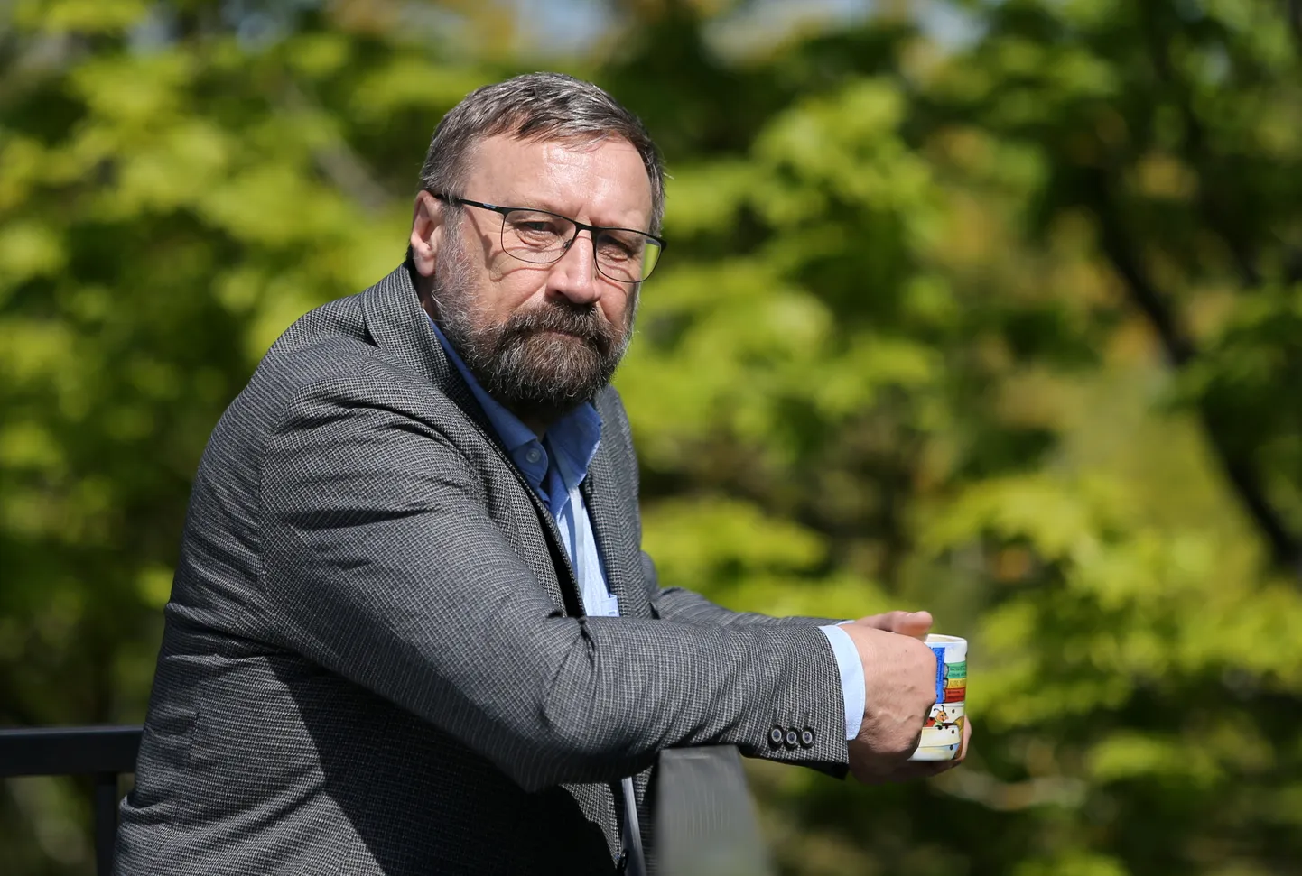 24.05.2022, Tartu
Pildil  zooloog ja loomaökoloog Raivo Mänd.
Foto Sille Annuk, Tartu Postimees