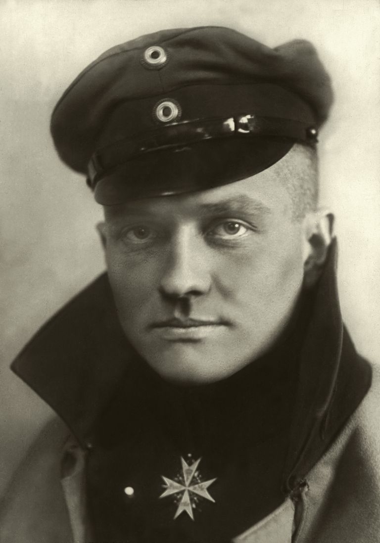 Esimese maailmasõja õhuäss, sakslane Manfred Albrecht von Richthofen