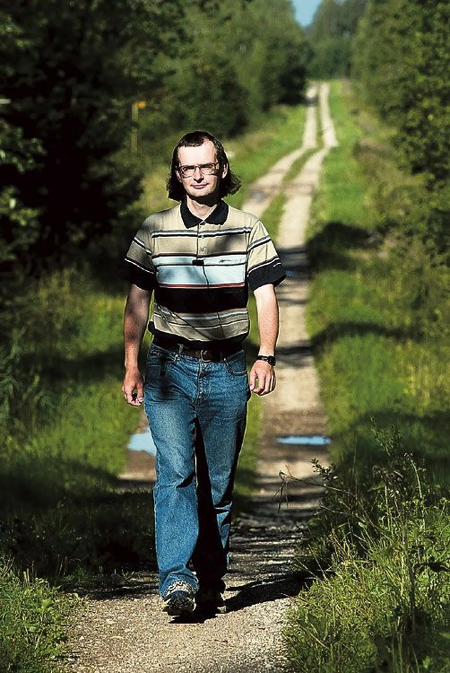 Aastat viisteist tagasi kotkaid uurides jalutas Asko Lõhmus seda metsateed pidi Tartust Käreverre ja kaugemale. Rada on tänaseks kõvasti muutnud rohked lageraied.