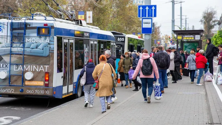 На улицах Кишинева