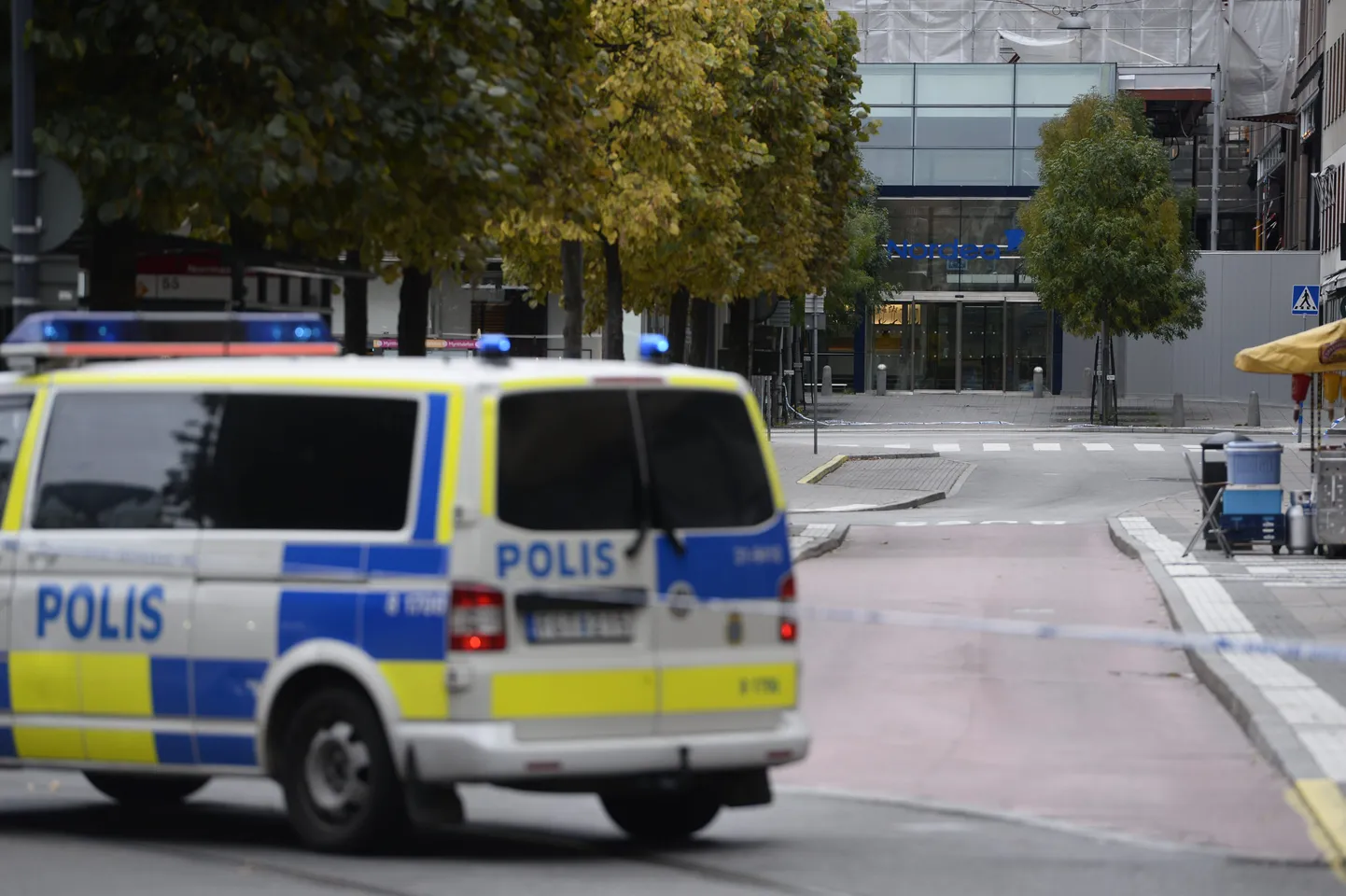 Politseiauto Stockholmis