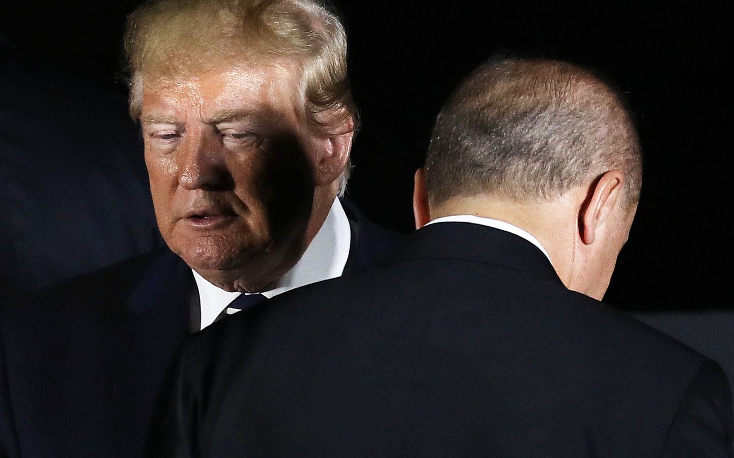 ASV prezidents Donalds Tramps un Turcijas prezidents Redžeps Tajjips Erdogans