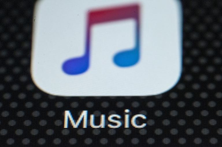 Apple Music mobiilirakendus.