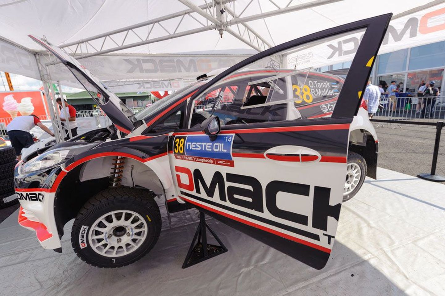 Ott Tänaku ja Raigo Mõlderi auto on Soome MM-ralliks valmis.