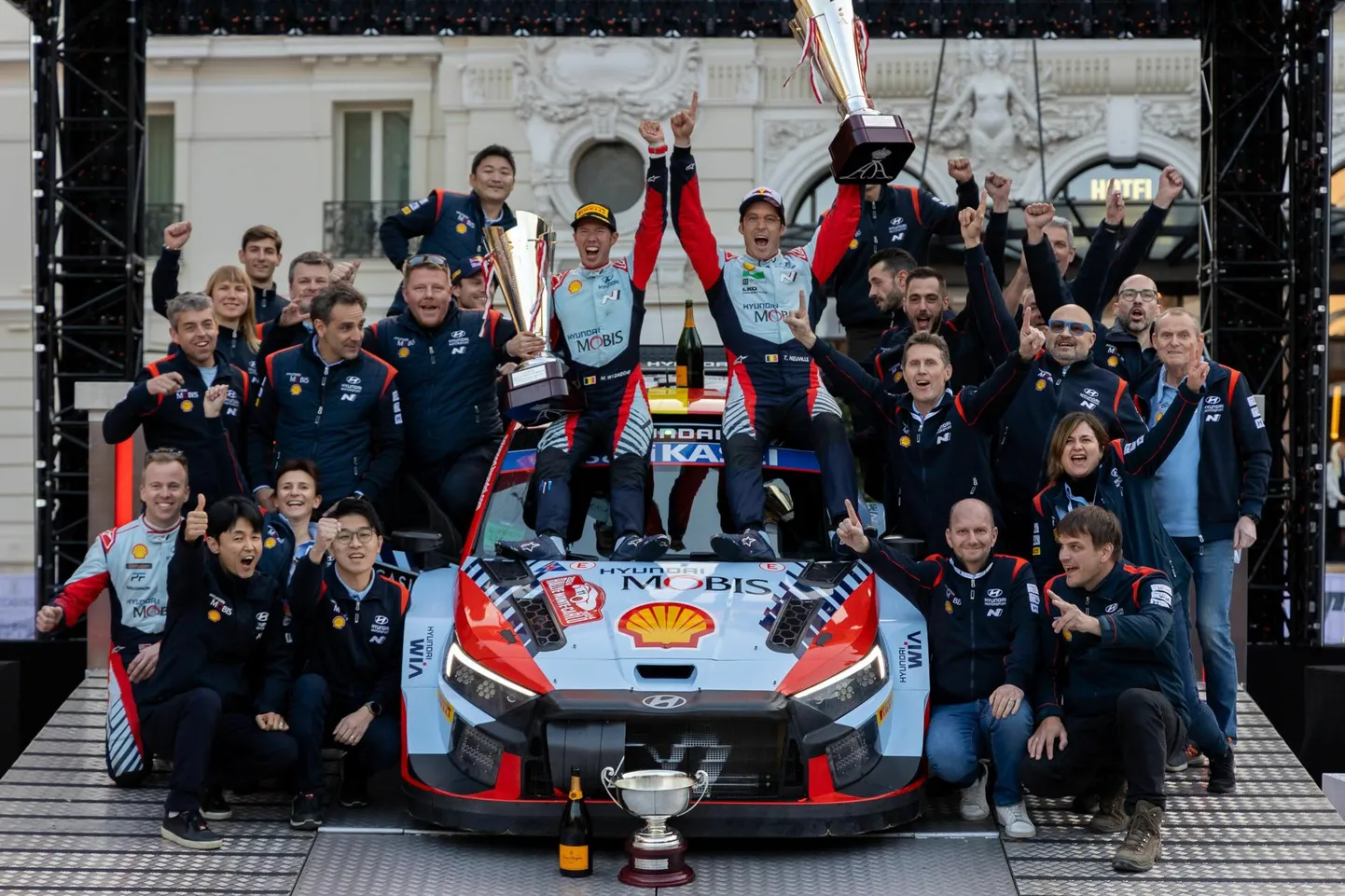 Thierry Neuville tõestas Monte Carlo ralli võiduga, et tema kihutab tänavu MM-tiitli peale.