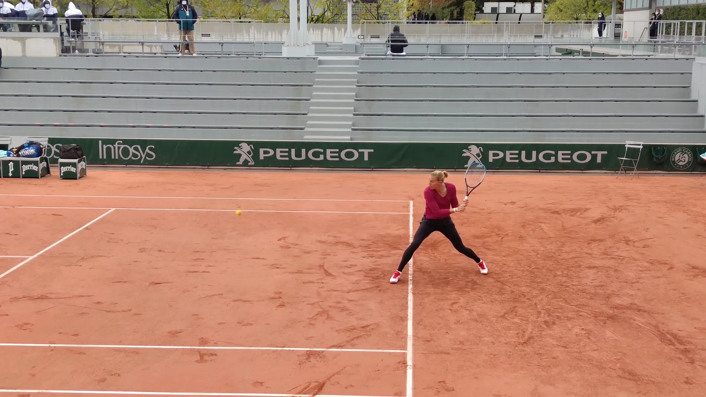 Kaia Kanepi French Openil.