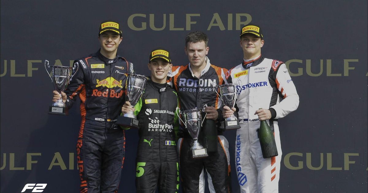 Paul Aron tõusis karistuse kiuste F2-etapil poodiumile