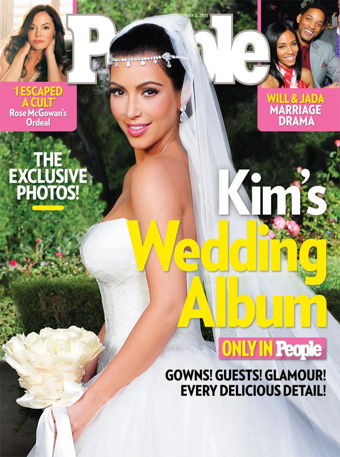Kim Kardashian ajakirja People kaanel