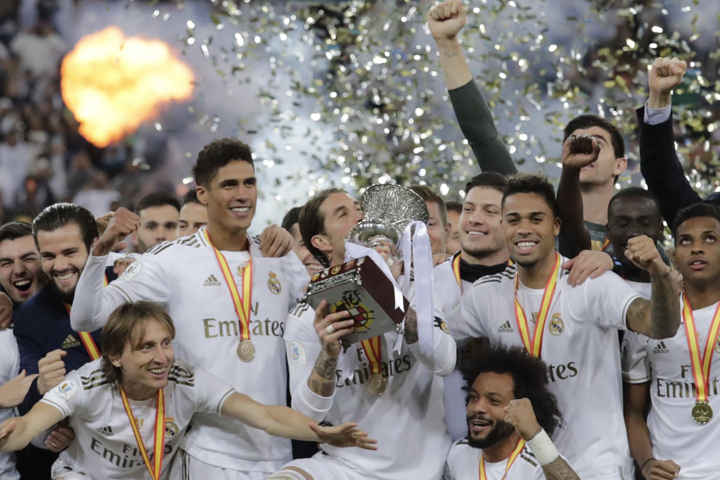 Madridi Real on Hispaania jalgpalli superkarika võitja 2020.