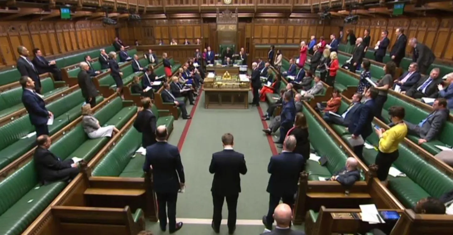 Briti parlamendi alamkoda 18. märtsi istungil.