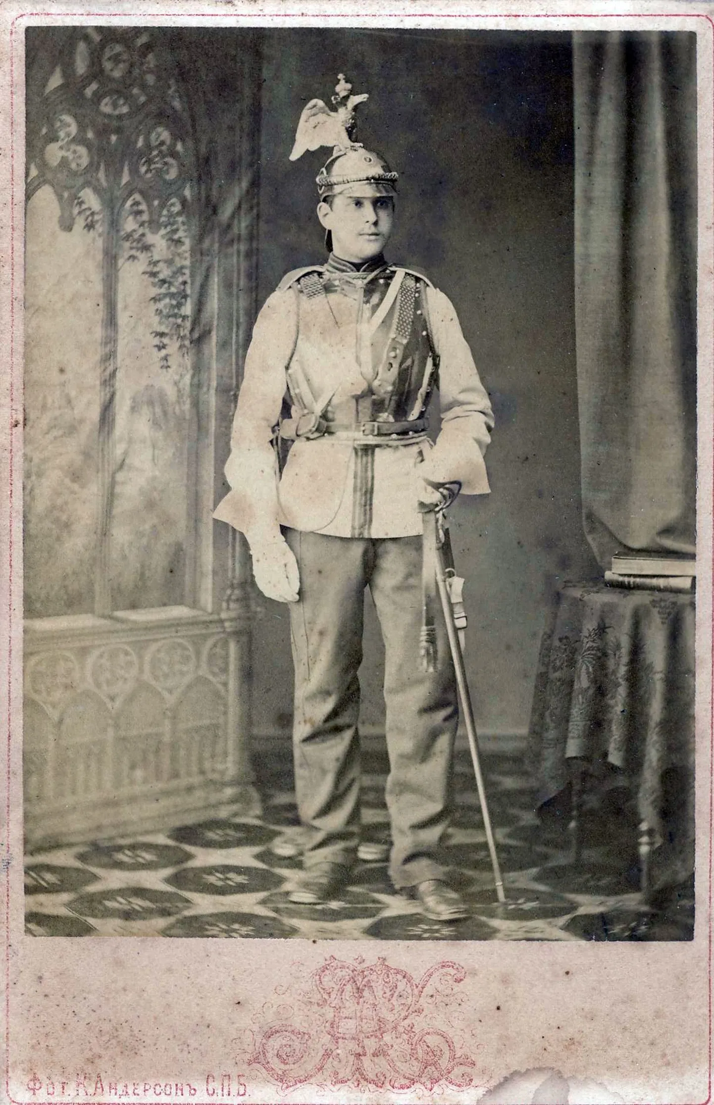Aleksander Želnin ratsakaardiväe polgus Peterburis.