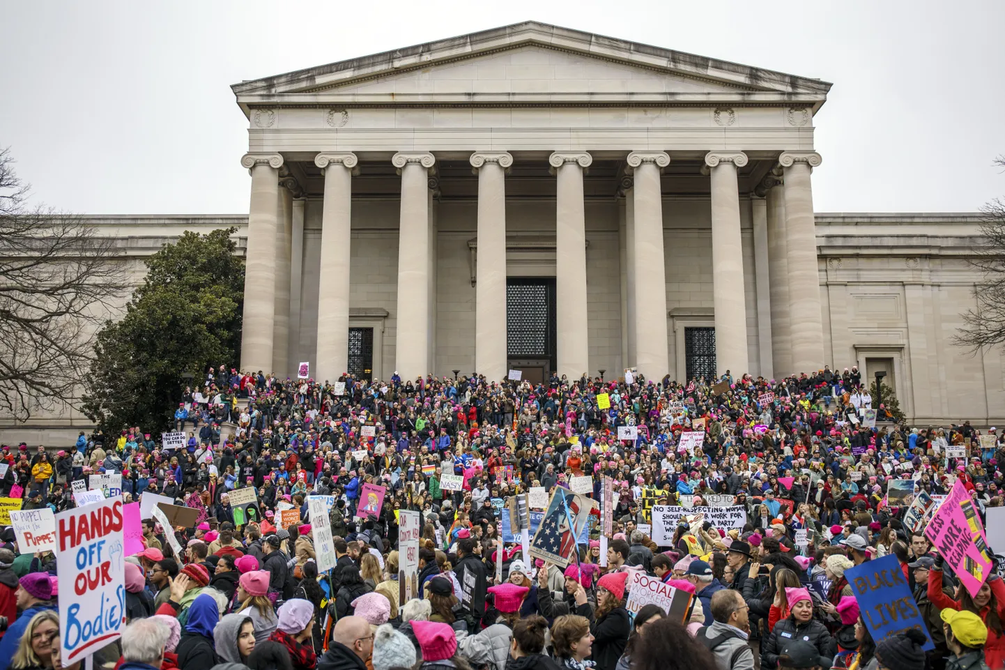 Demonstrandid Washingtonis