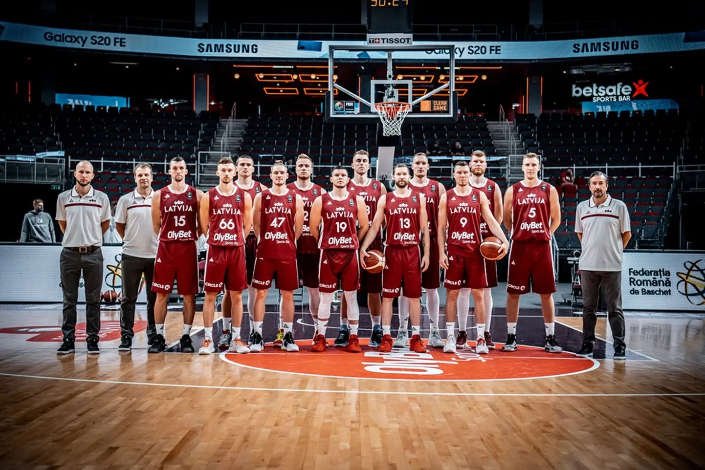 Latvijas izlases basketbolisti