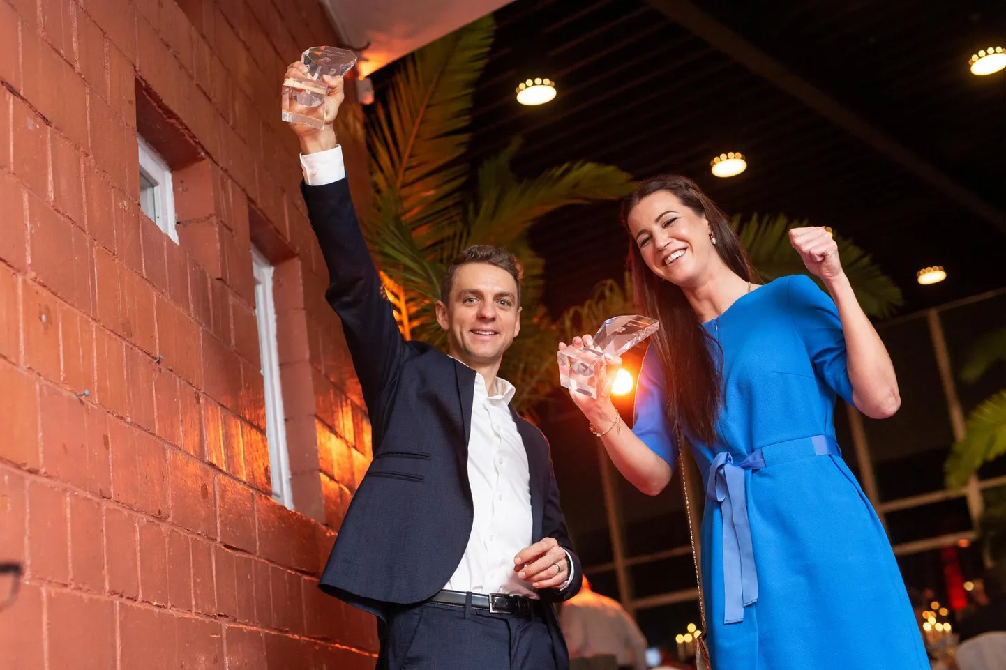 2018. aasta parimad Tanel Kangert ja Greete Steinburg. FOTO: Raul Mee