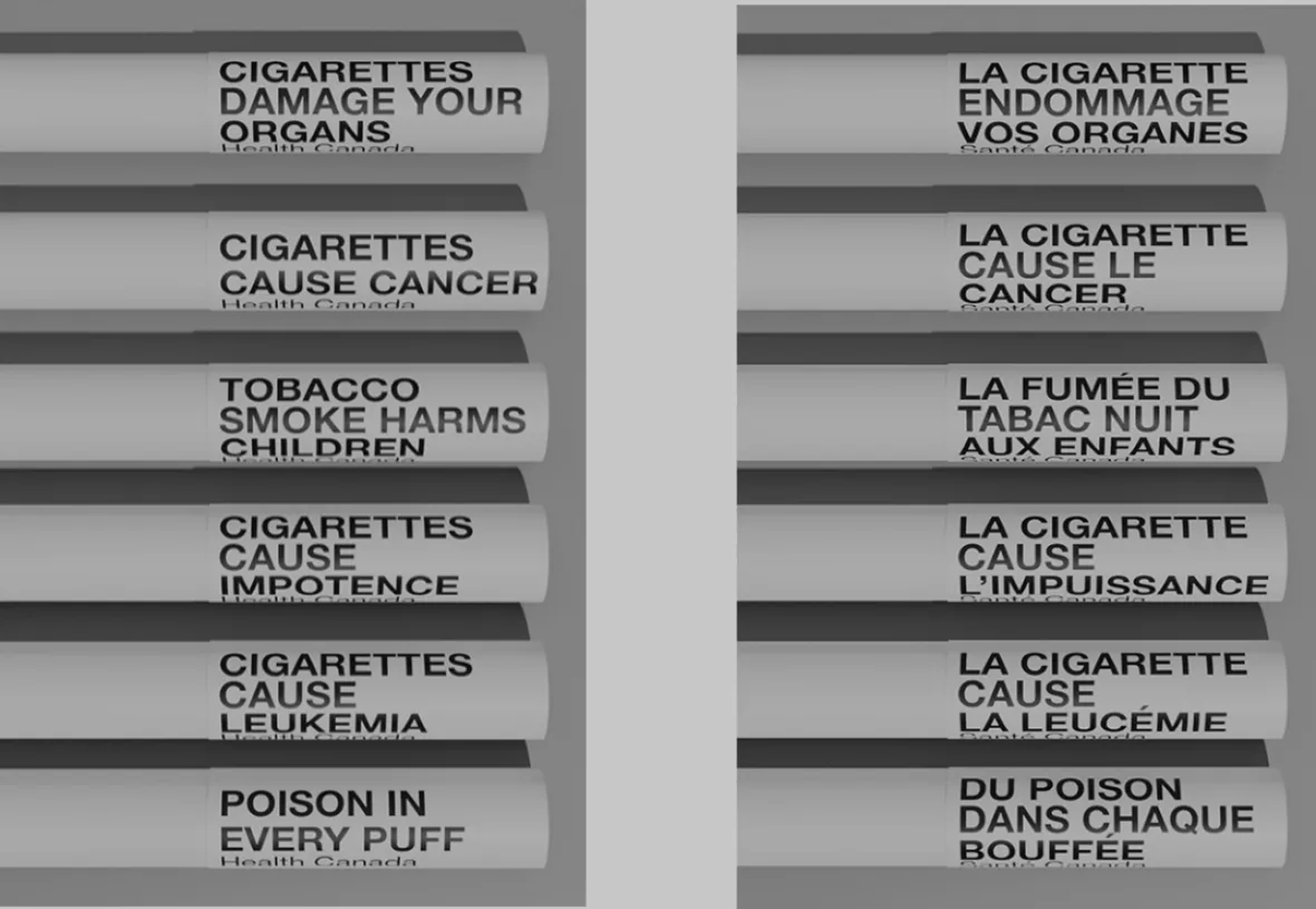 Alates 1. augustist hakatakse järk-järgult trükkima igale sigaretile hoiatussilte