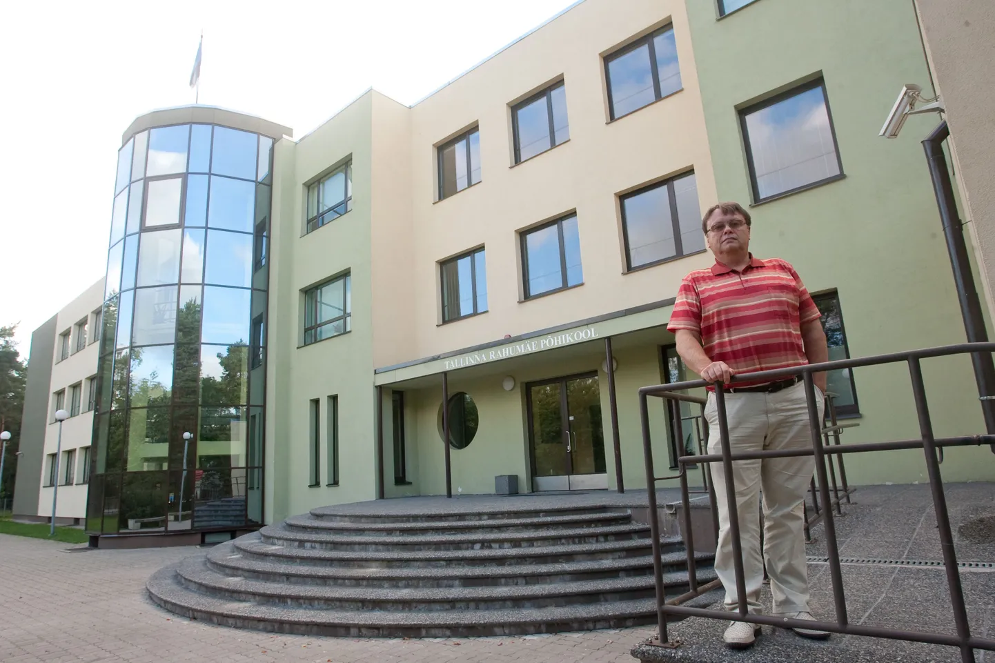 Rahumäe põhikooli direktor Matti Martinson.