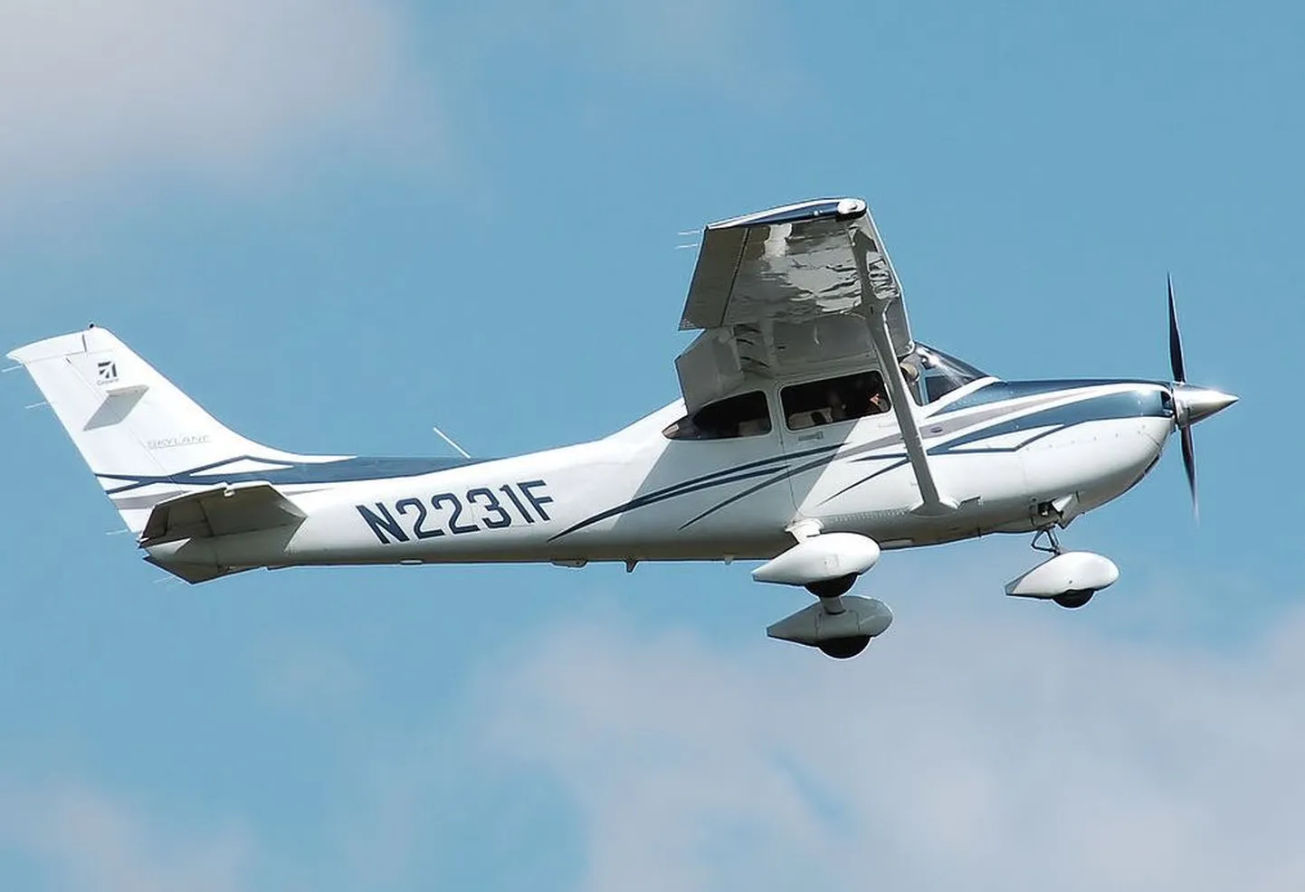 Cessna tüüpi lennuk. Pilt on illustratiivne.