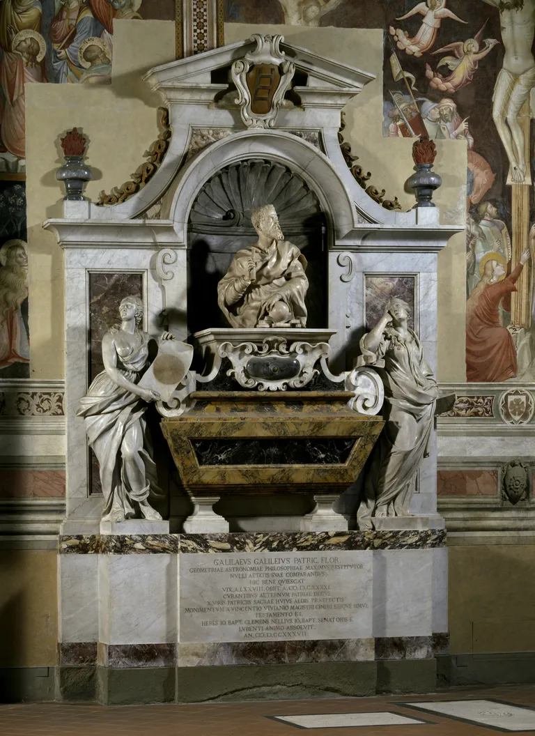 Galileo Galilei haud Firenze Santa Croce kirikus