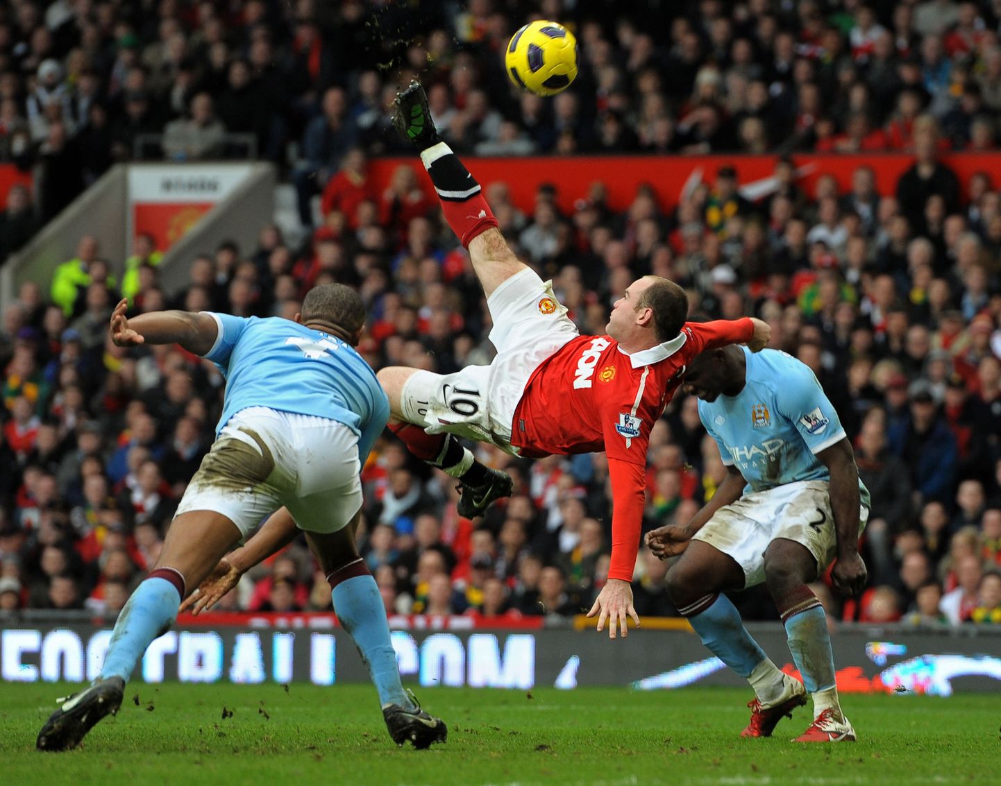 Wayne Rooney tabamus Manchester City vastu sündis 2011. aasta veebruaris.