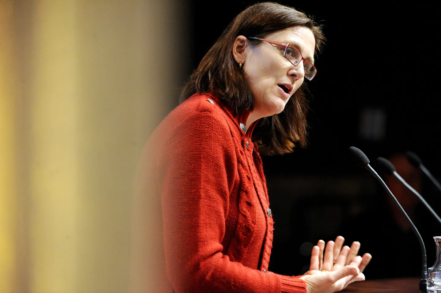 Cecilia Malmström.
