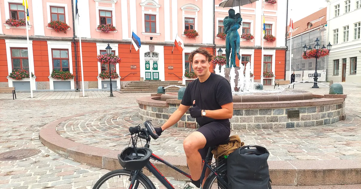 VIDEO ⟩ Mööda Eestit seiklev prantsuse noormees: üllatav on siinsete inimeste rahulikkus ja külalislahkus