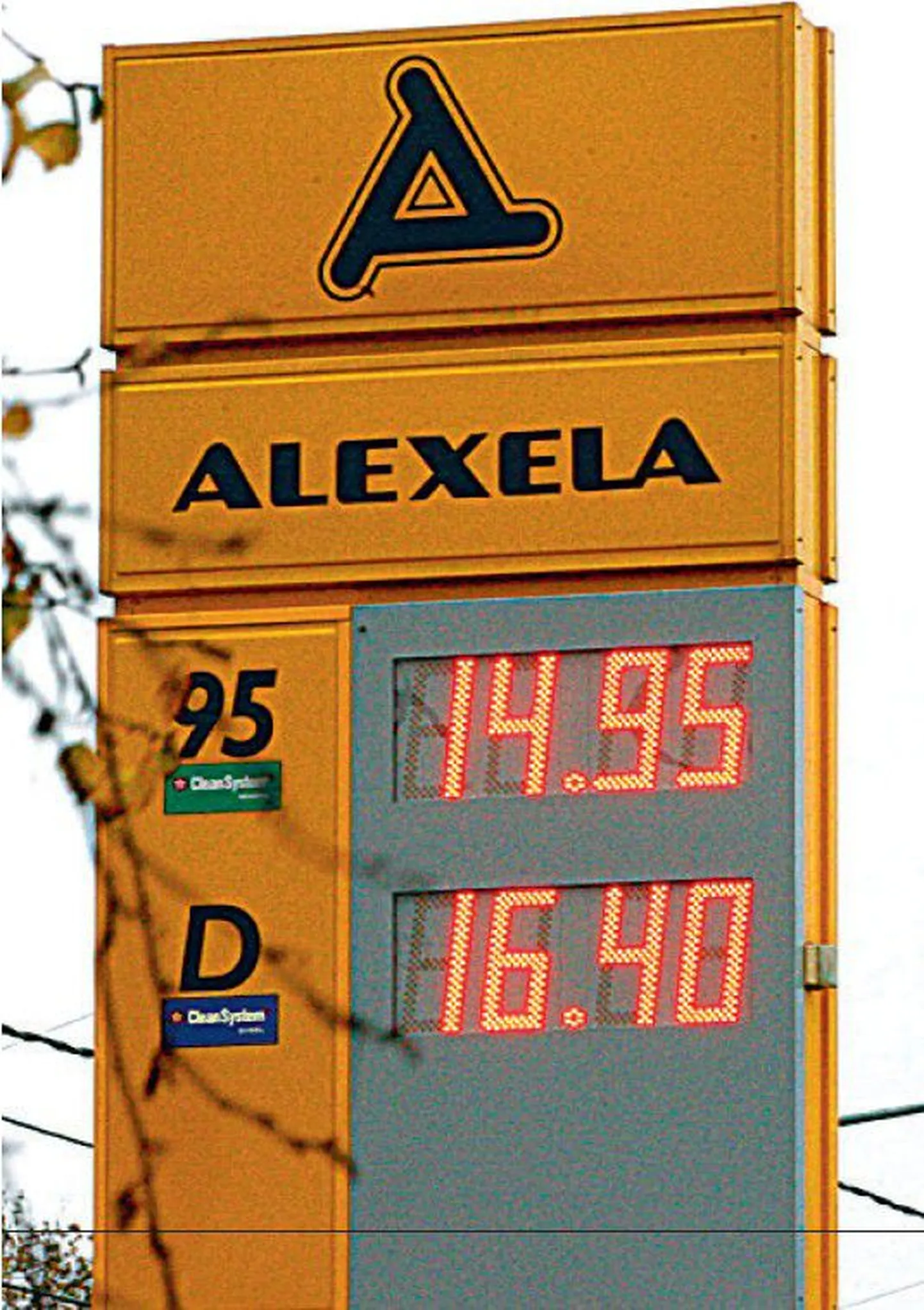 Alexela tankla.
