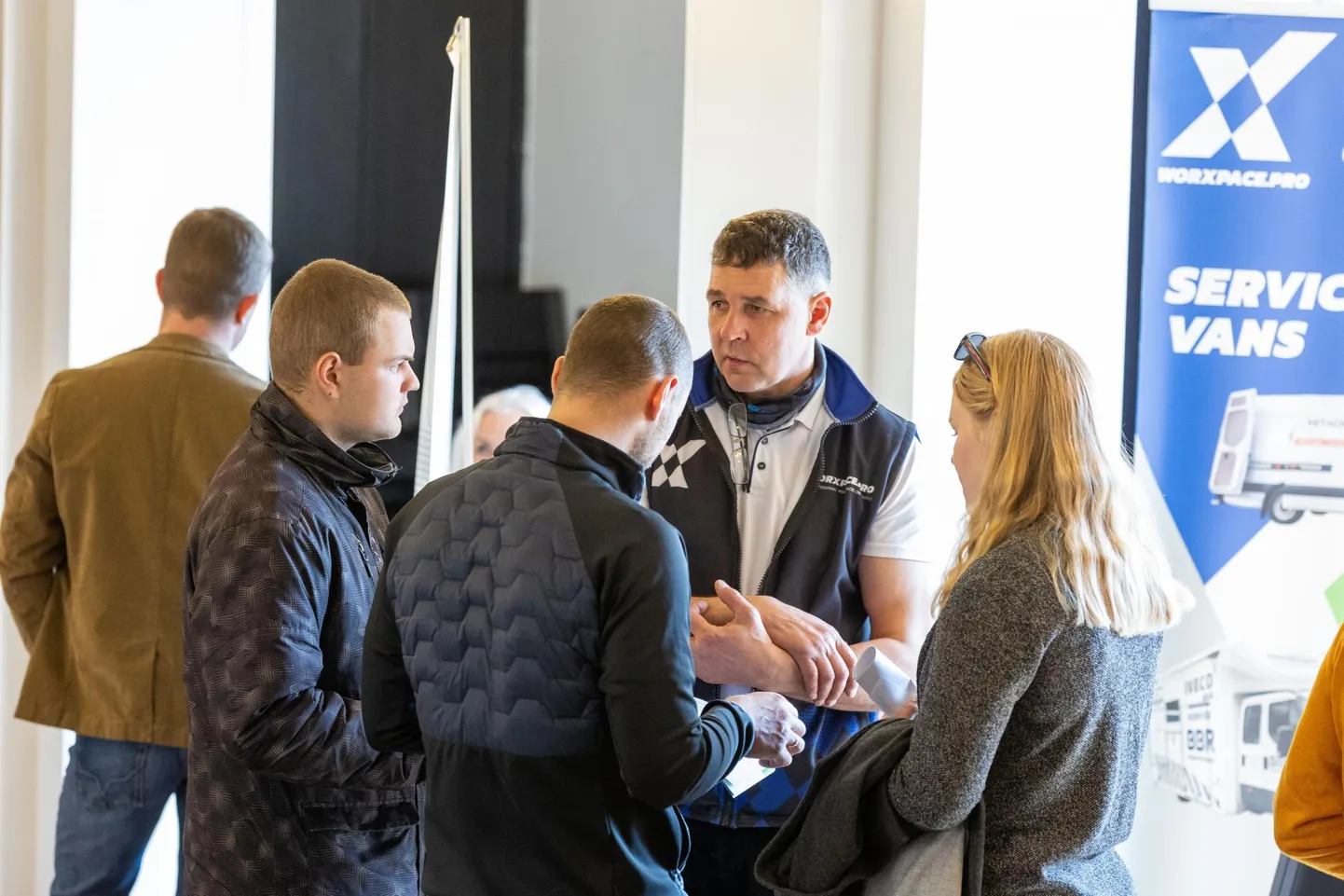 Töötukassa värbamispäev pakub külastajatele alati huvi.