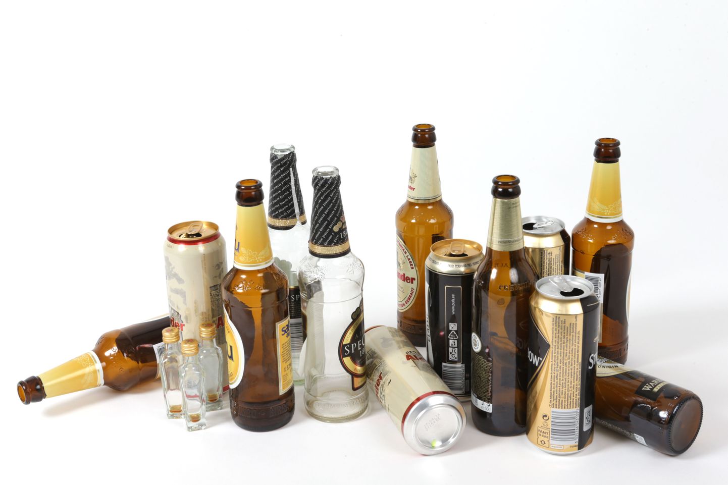 Eesti inimeste ära joodud alkoholi kogus on jahmatavalt suur 12,5 liitrit puhast alkoholi aastas.