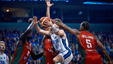 Dramatiskā spēlē Portugāle uzveic Igauniju un iekļūst Top 16