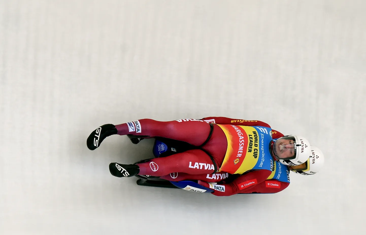 Kamaniņu braucēji Andris Šics un Juris Šics