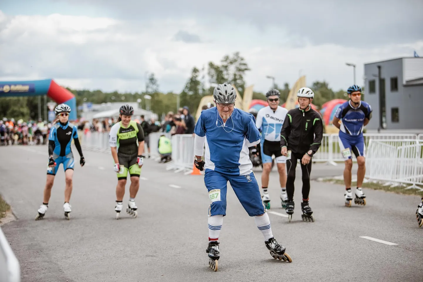 Pärnu rulluisumaraton aastal 2018.