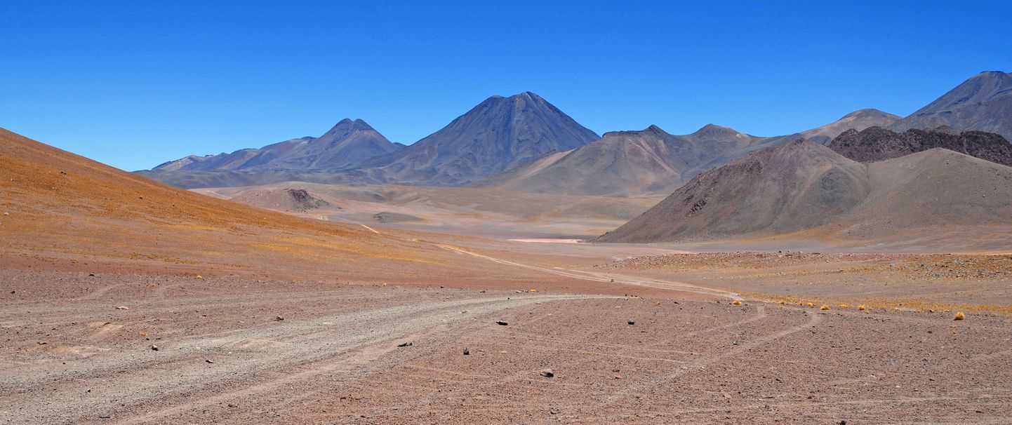 Tšiili Atacama kõrbe osa Altiplano