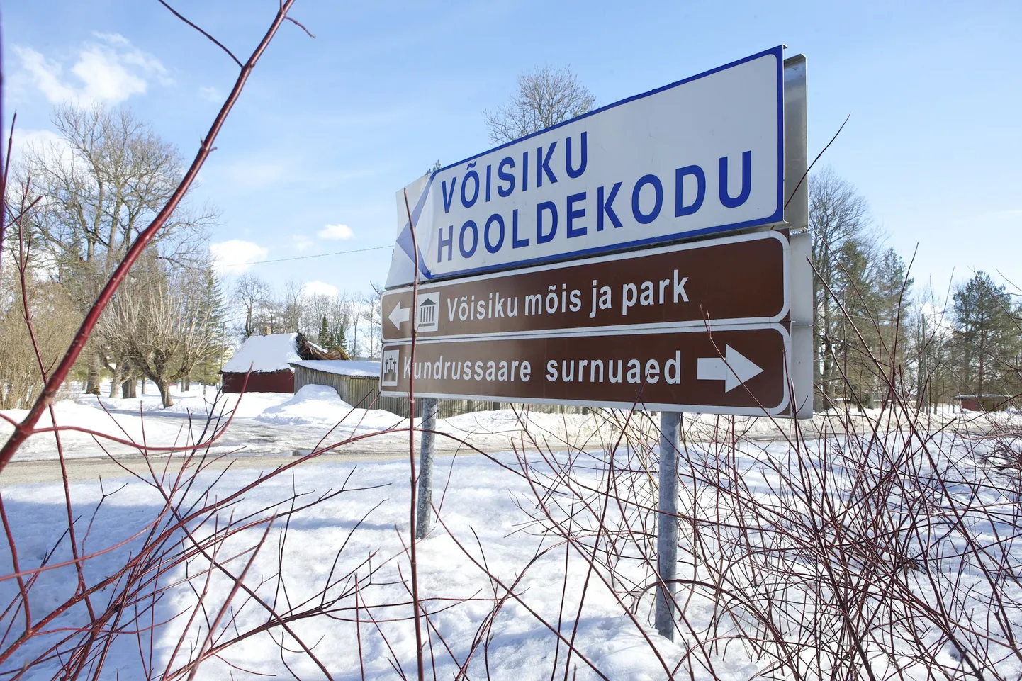 Võisiku erihooldekodu on üks nn kombinaatidest metsa keskel, millest riik loobuda tahab.