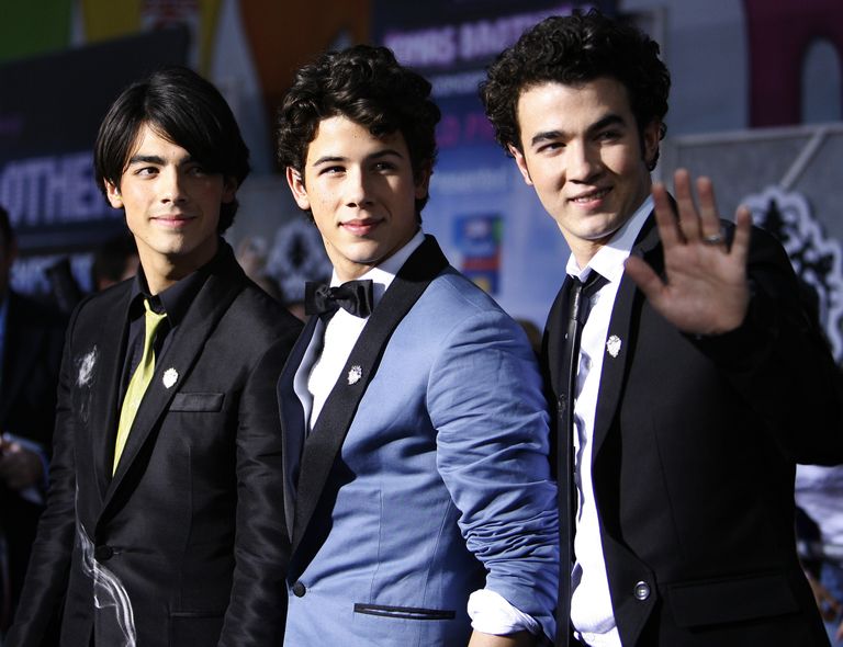 Vasakult: Joe Jonas, Nick Jonas ja Kevin Jonas, 2009.