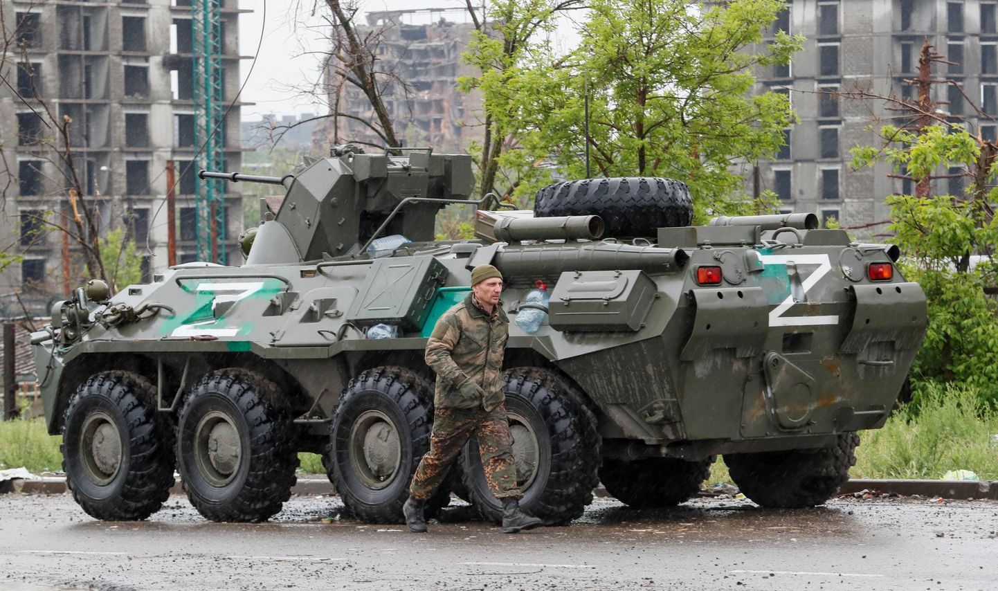 Vene sõdurid Mariupolis 19. mail 2022 