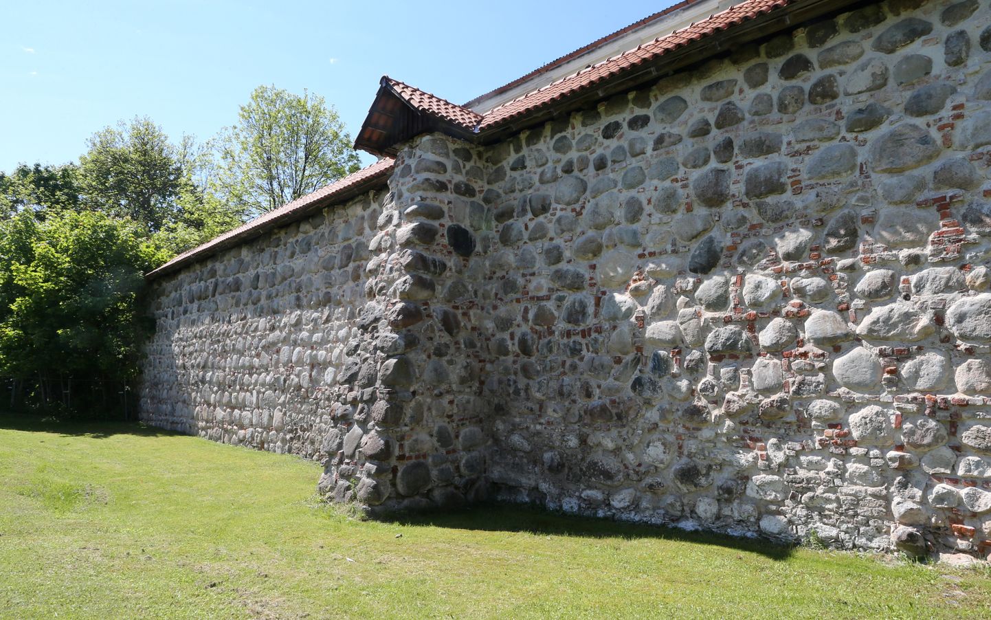 Tartu linnamüürist on tänapäeval väga vähe alles.