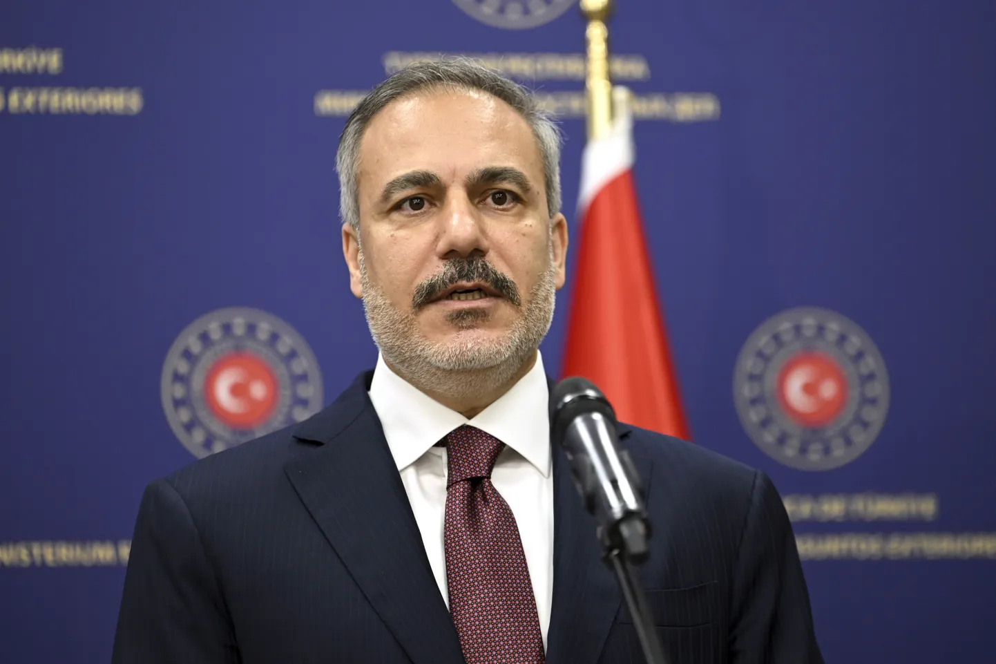 Türgi välisminister Hakan Fidan.