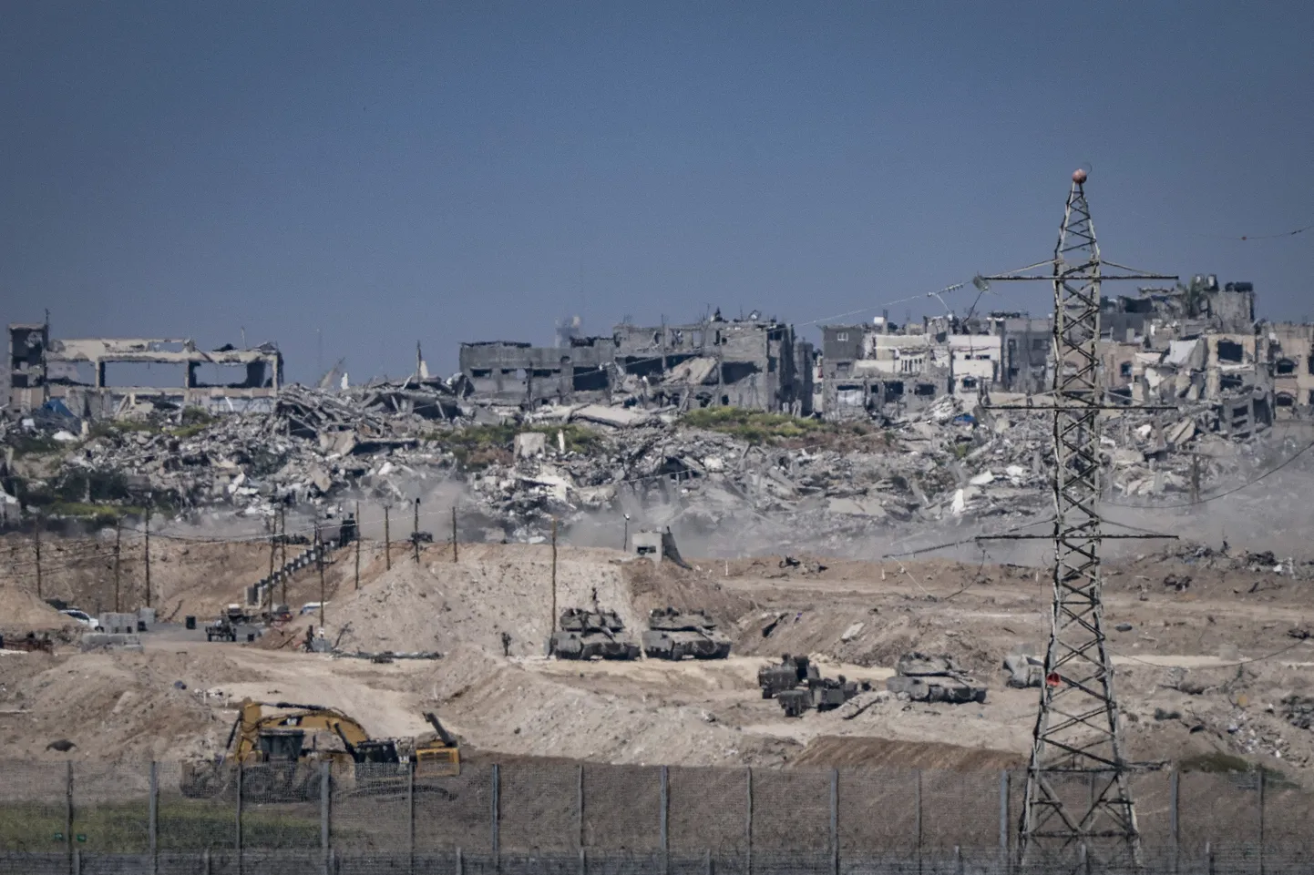 Vaade Gaza sektorile.