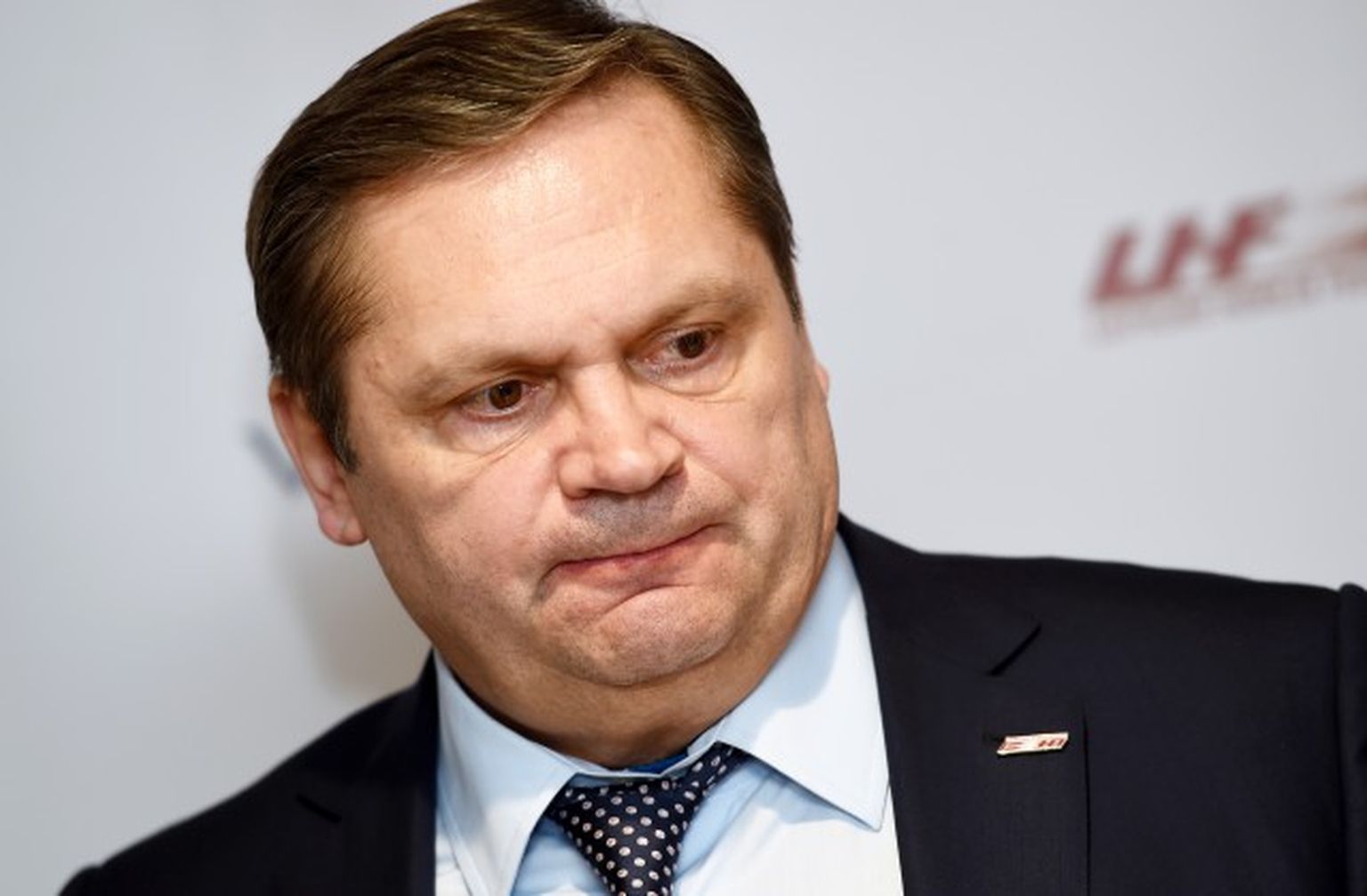 Latvijas hokeja izlases galvenais treneris Leonīds Beresņevs