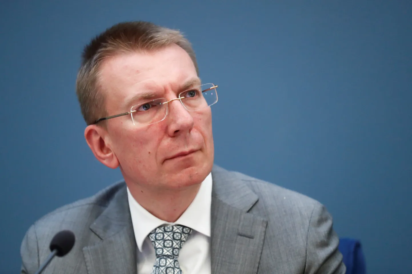 Latvijas ārlietu ministrs Edgars Rinkēvičs.