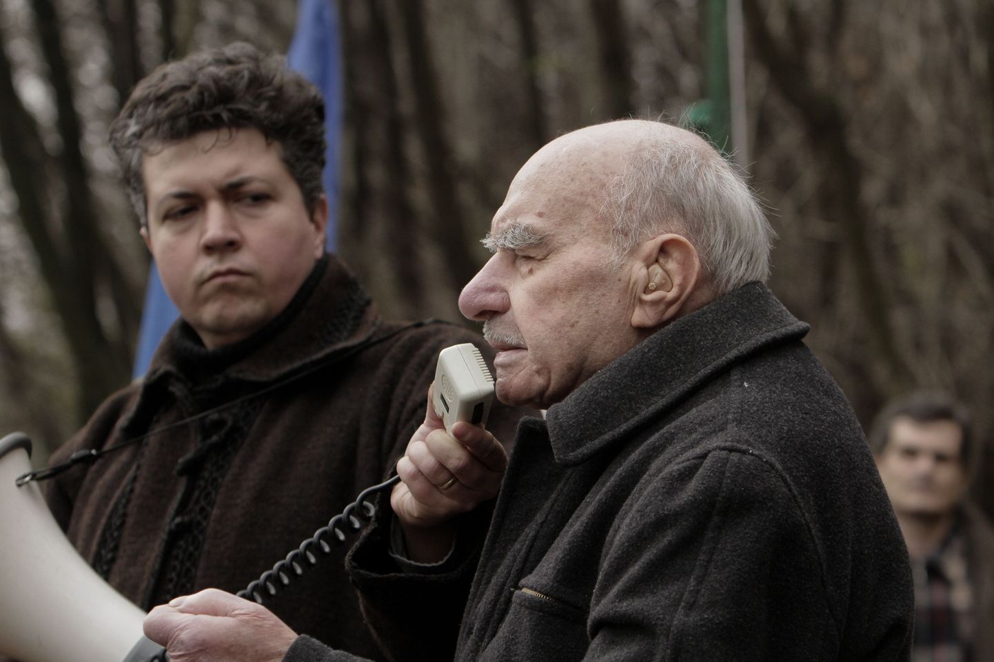 97-aastane Raudse Kaardiväe veteran Gheorghe Grecu.