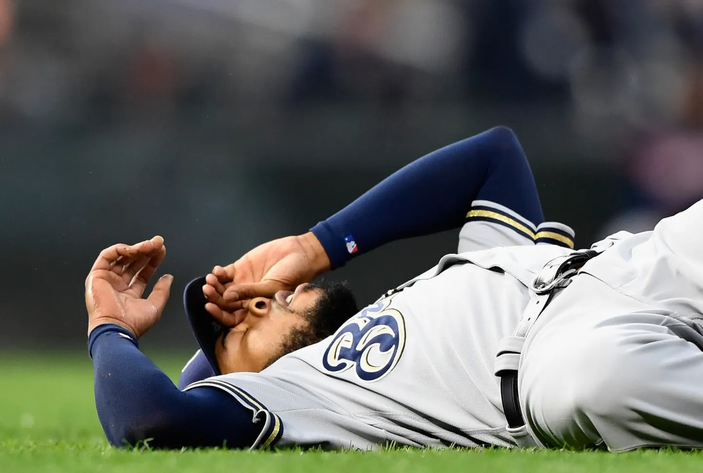 Milwaukee Brewersi  pesapallur Jeremy Jeffress ei suutnud pärast imepüüdmist mängu jätkata