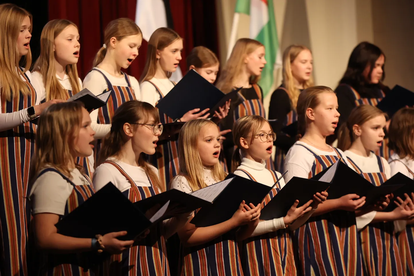 Türi kultuurikeskuses toimus Eesti vabariigi 106. aastapäevale pühendatud pidulik kontsert-aktus.
