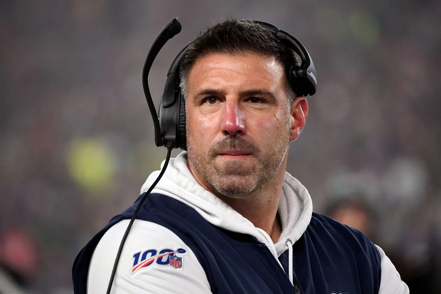 NFLi klubi Tennessee Titansi peatreener Mike Vrabel.