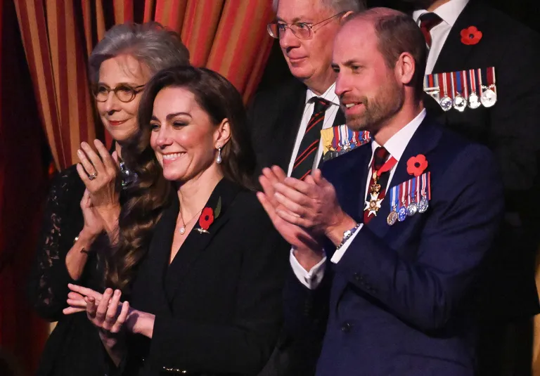 Printsess Catherine ja prints William kontserdil Royal Albert Halli kontserdimajas.