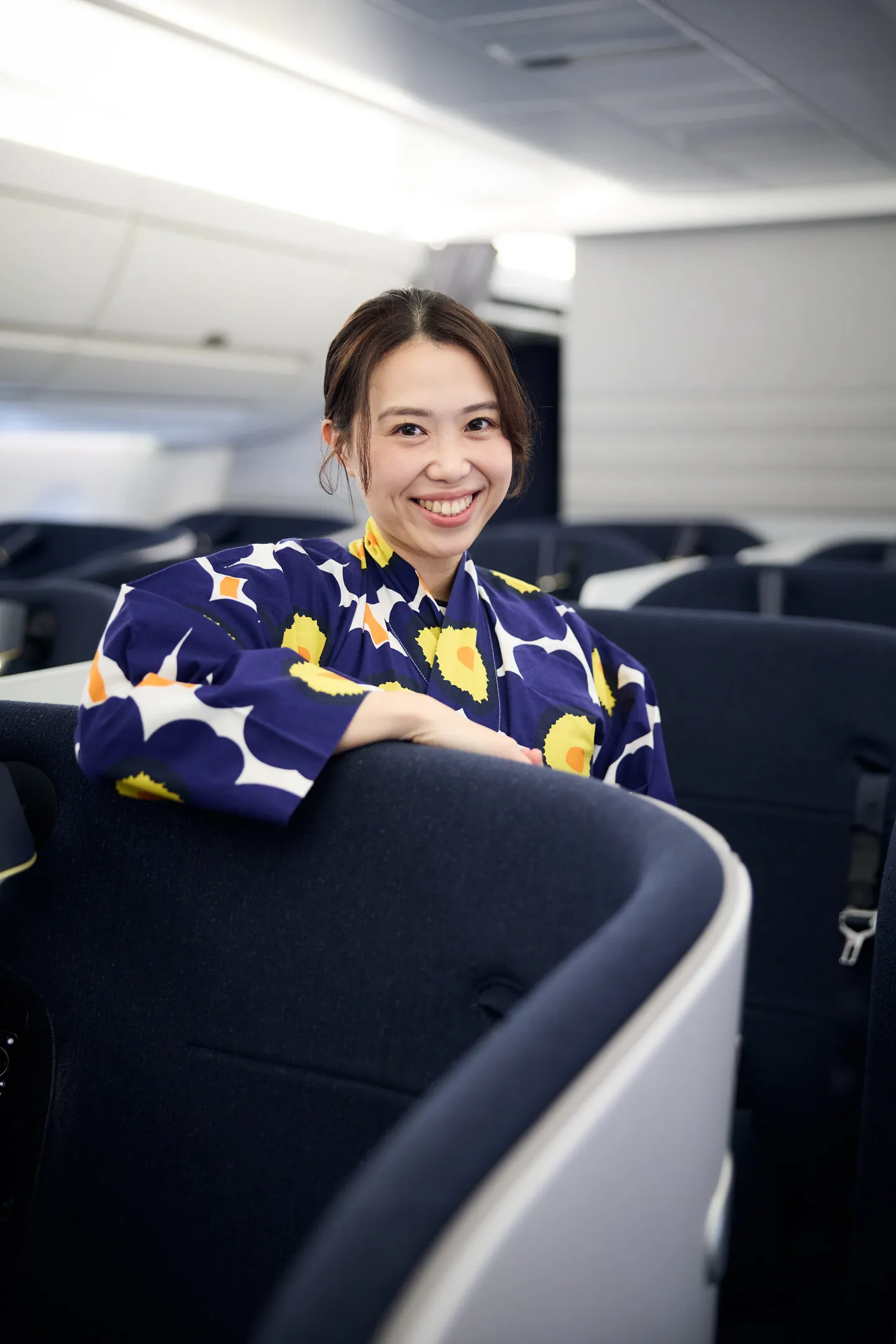 Sel nädalal tähistas Finnair Helsingi lennujaamas Jaapani kirsiõite hooaega.