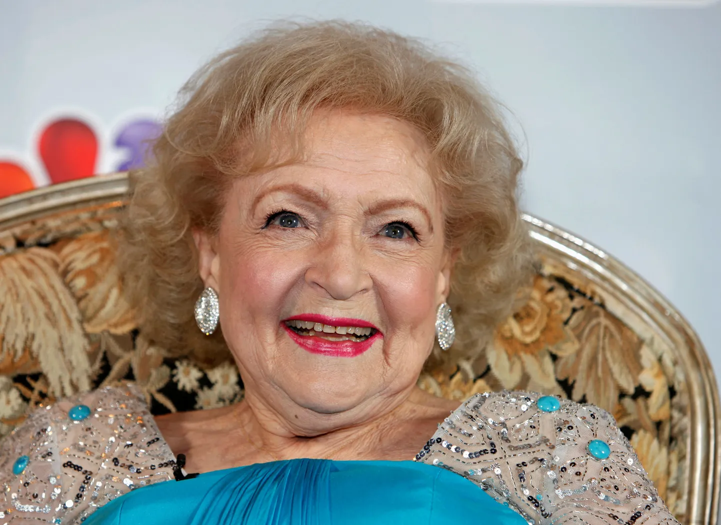 Näitleja Betty White.